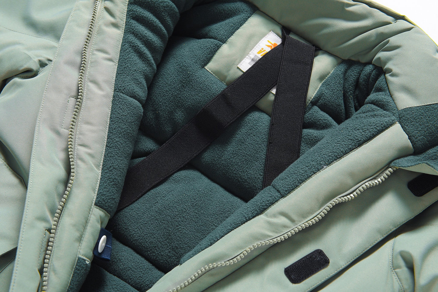 Solid blue winter VALIANLY jumpsuit 128-158