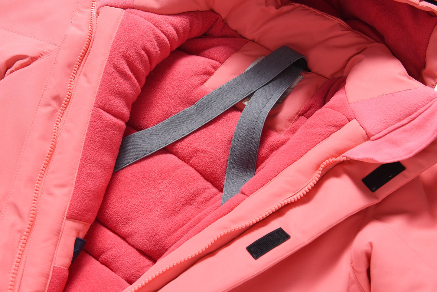 Viendaļīgs rozā ziemas kombinezons VALIANLY 128-158