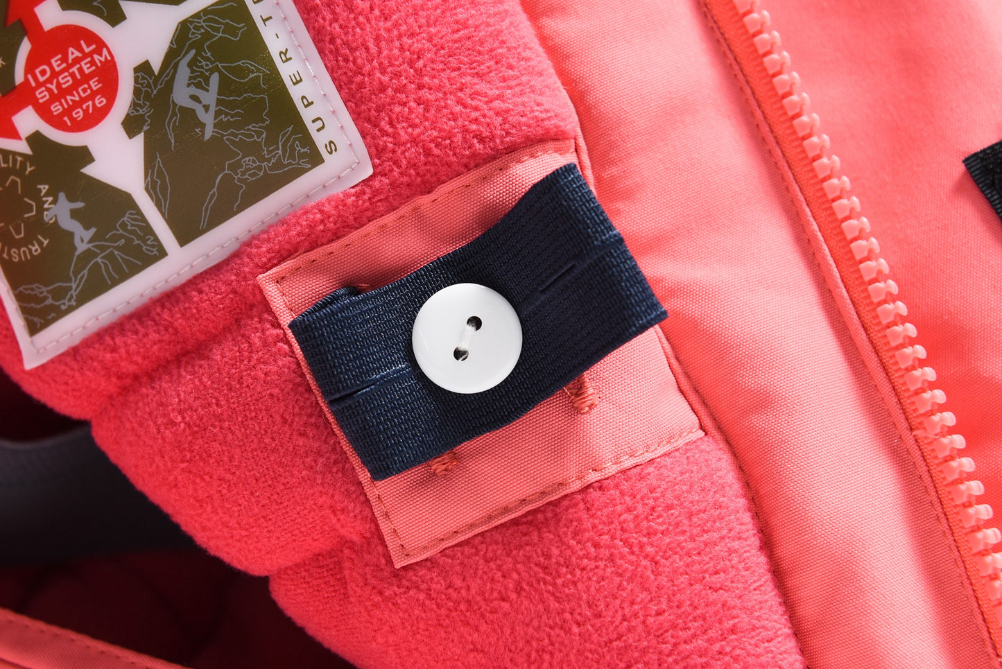 Viendaļīgs rozā ziemas kombinezons VALIANLY 128-158