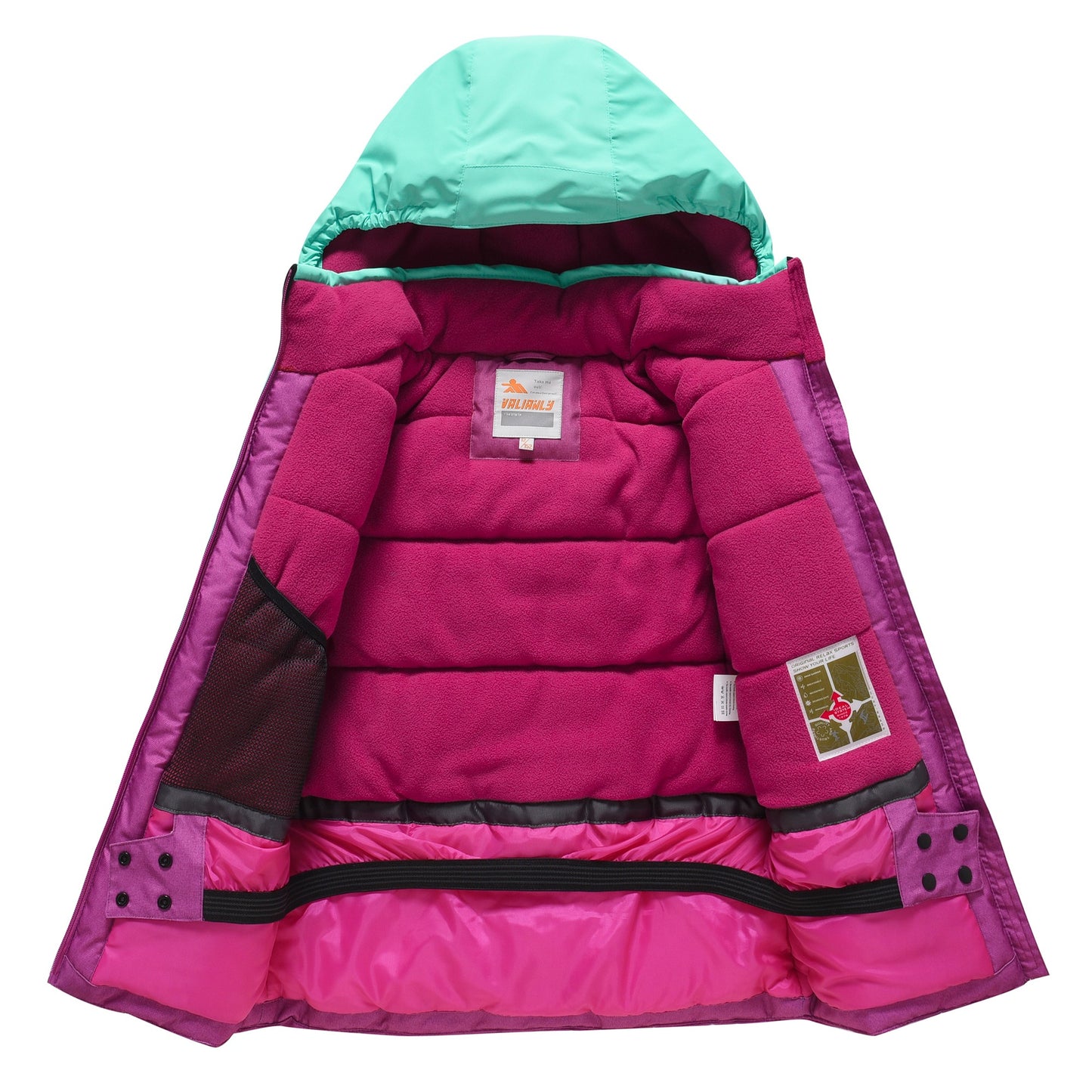 Violets 2-daļīgs Valianly ziemas kombinezons 134-164