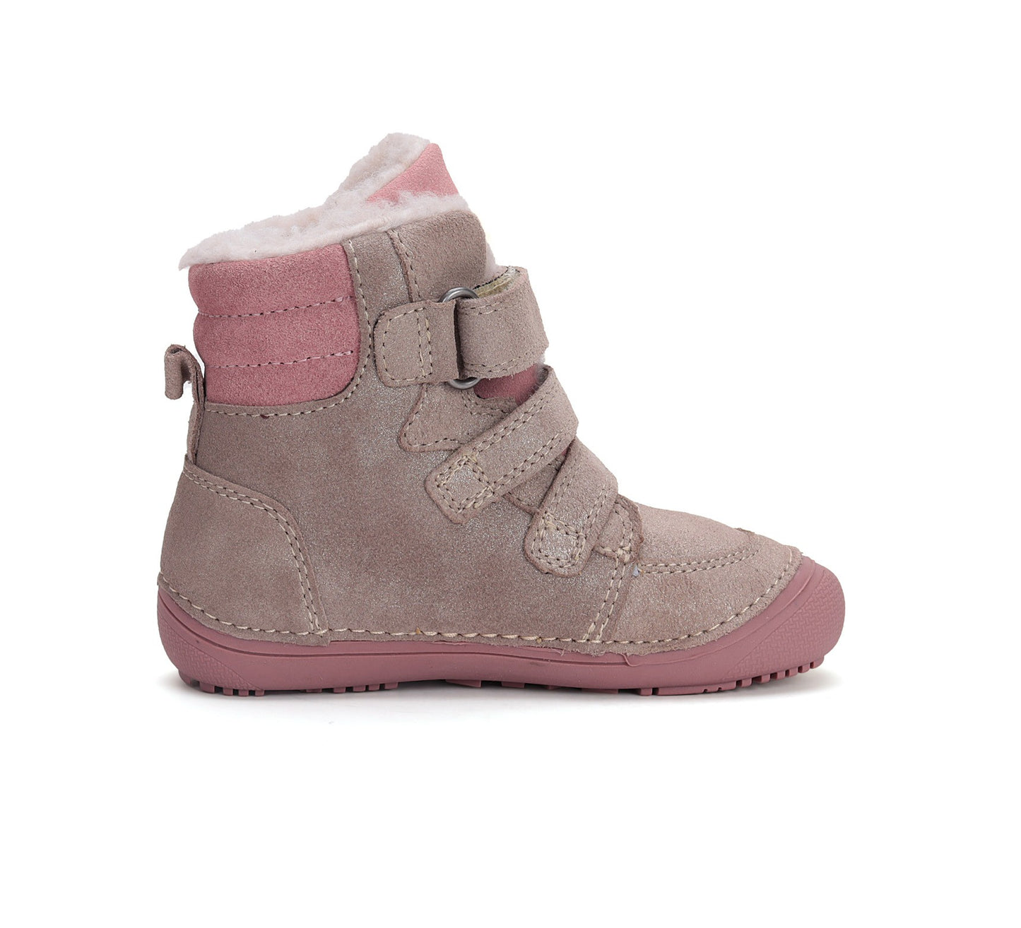 Barefoot D.D.Step batai mergaitėms – su vilnos pamušalu, natūralaus judesio laisvė