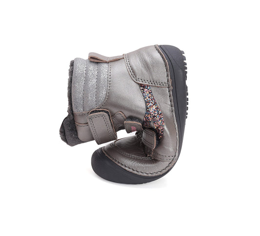 Barefoot D.D.Step batai mergaitėms – su vilnos pamušalu, natūralaus judesio laisvė