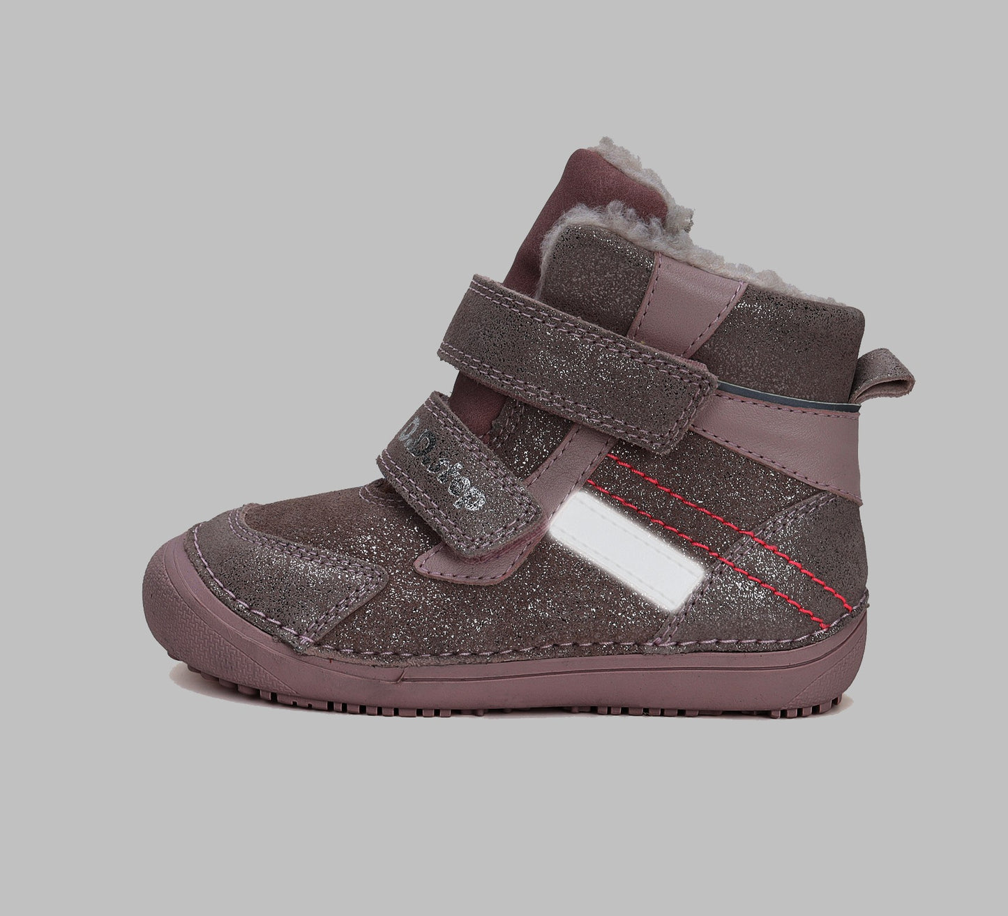 Barefoot D.D.Step batai mergaitėms – su vilnos pamušalu, natūralaus judesio laisvė