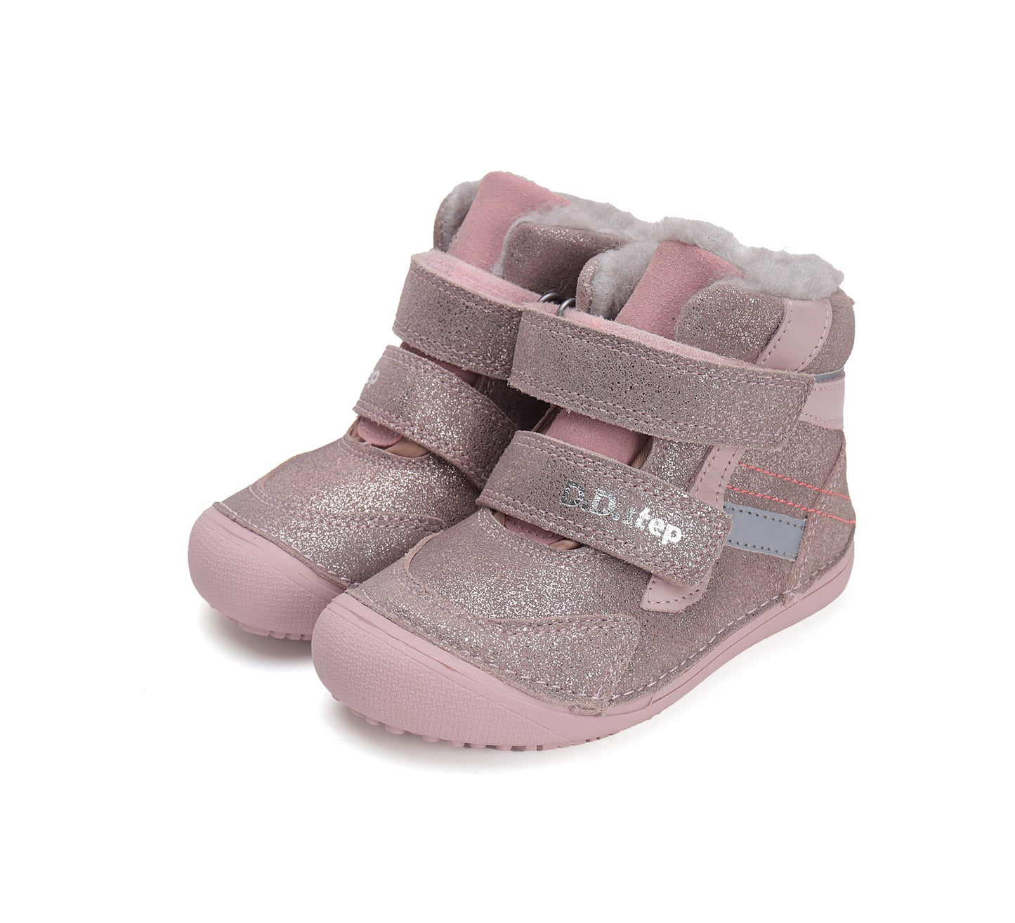 Barefoot D.D.Step batai mergaitėms – su vilnos pamušalu, natūralaus judesio laisvė