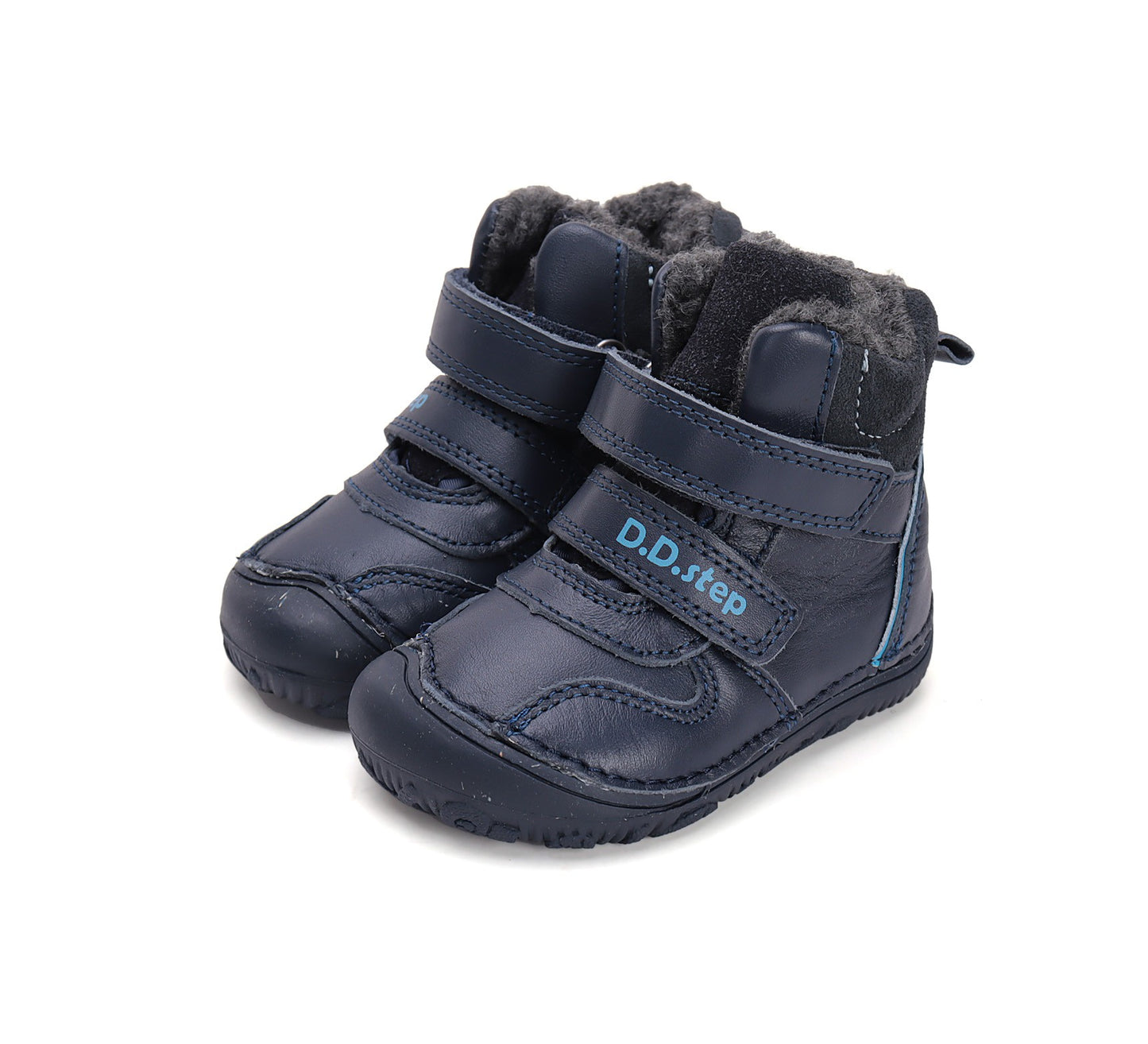 Barefoot D.D.Step batai berniukams – su vilnos pamušalu, natūralaus judesio laisvė