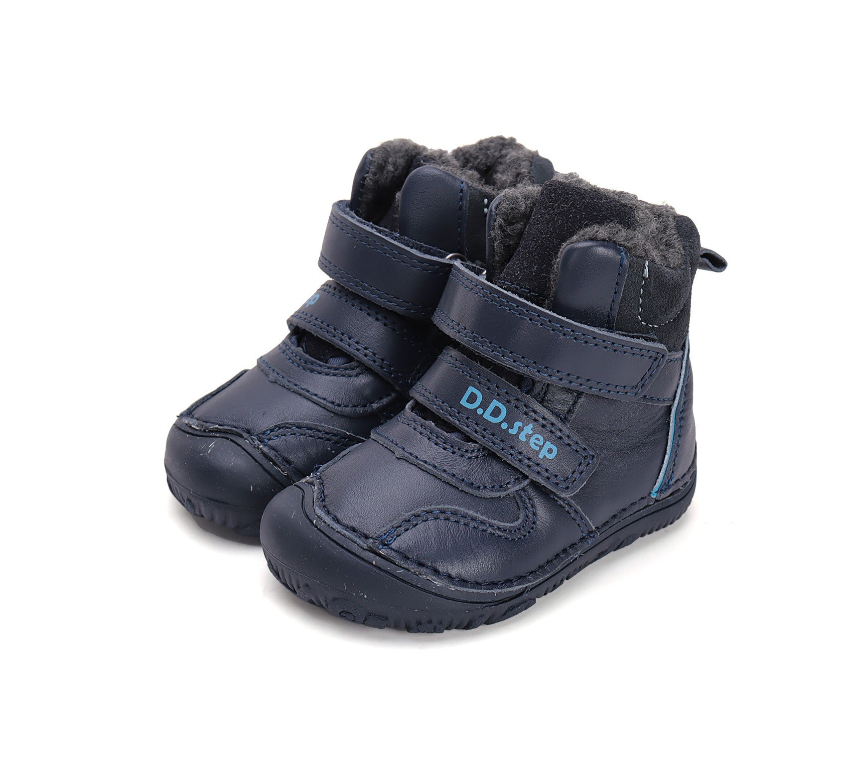 Barefoot D.D.Step batai berniukams – su vilnos pamušalu, natūralaus judesio laisvė