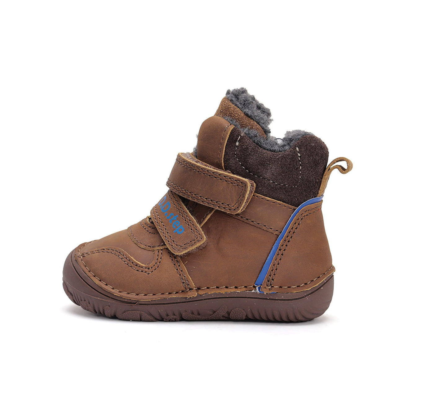 Barefoot D.D.Step batai berniukams – su vilnos pamušalu, natūralaus judesio laisvė