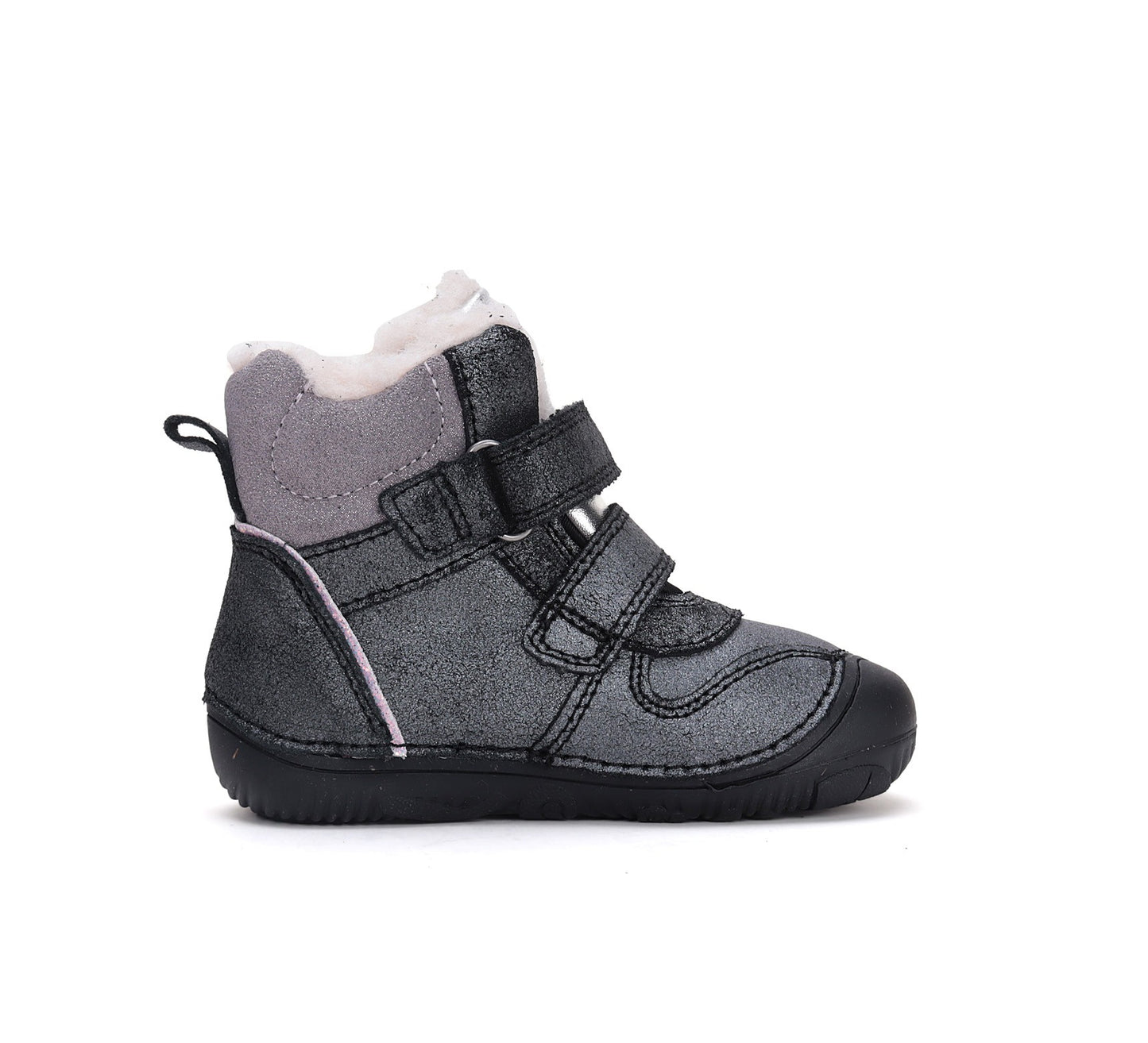 Barefoot D.D.Step batai mergaitėms – su vilnos pamušalu, natūralaus judesio laisvė