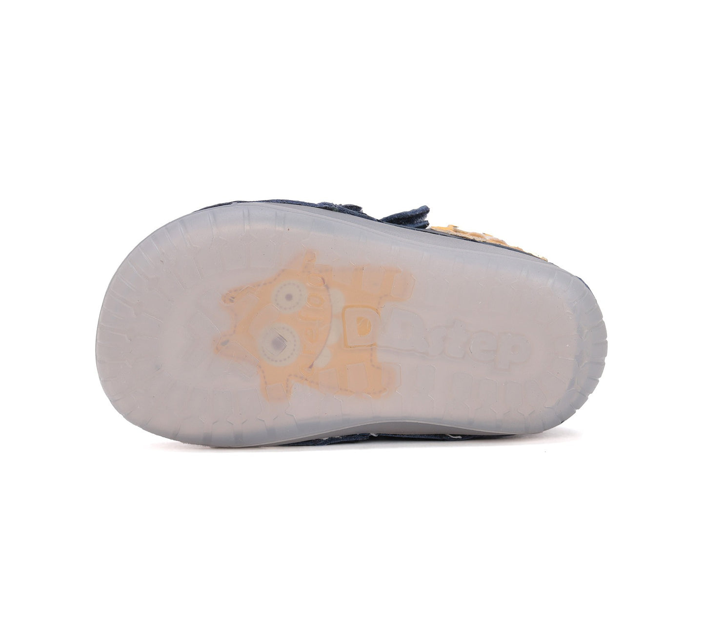 Barefoot D.D.Step batai mėlyna berniukams rudeniui ir pavasariui – natūralaus judesio laisvė