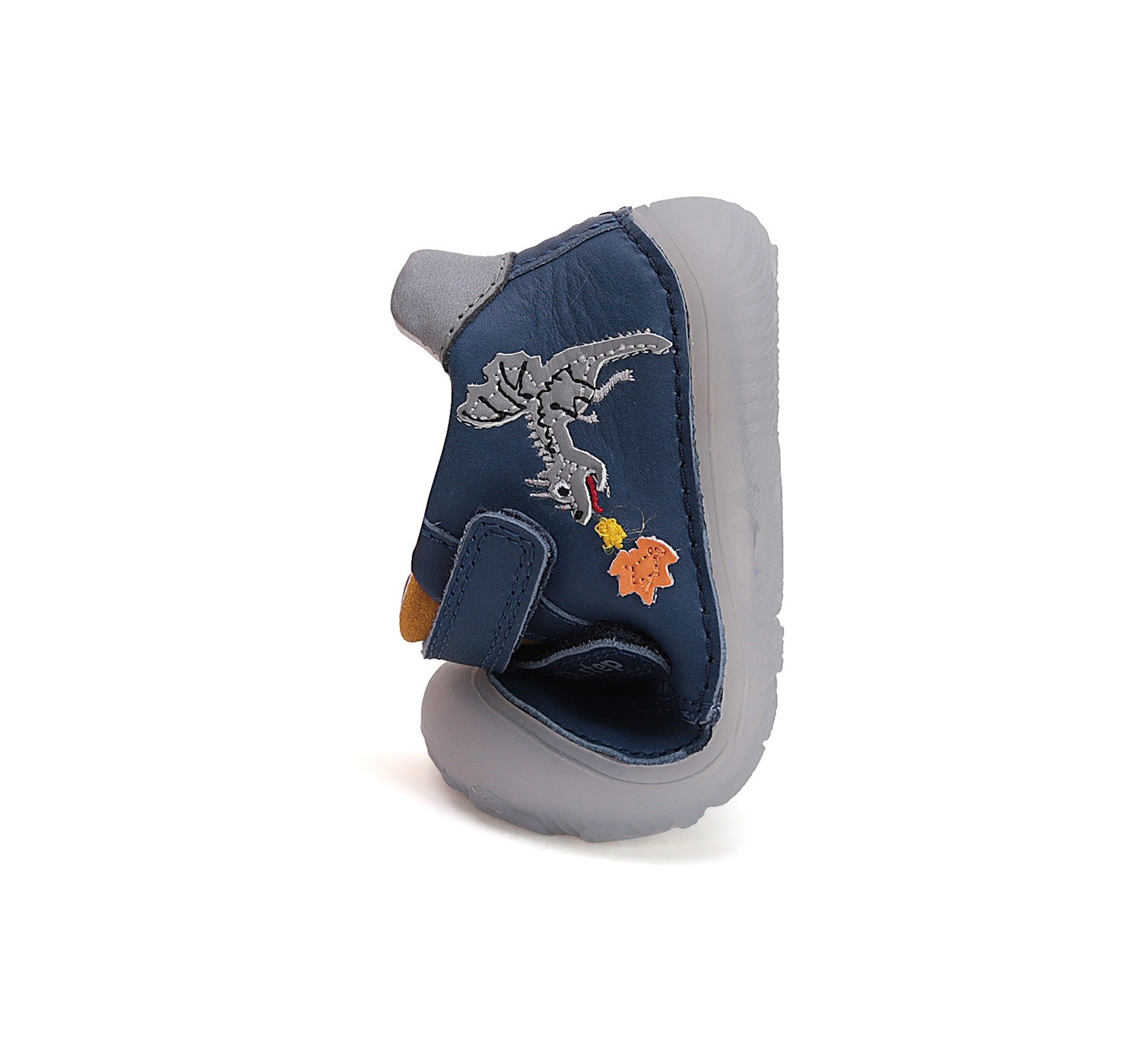 Barefoot D.D.Step batai mėlyna berniukams rudeniui ir pavasariui – natūralaus judesio laisvė