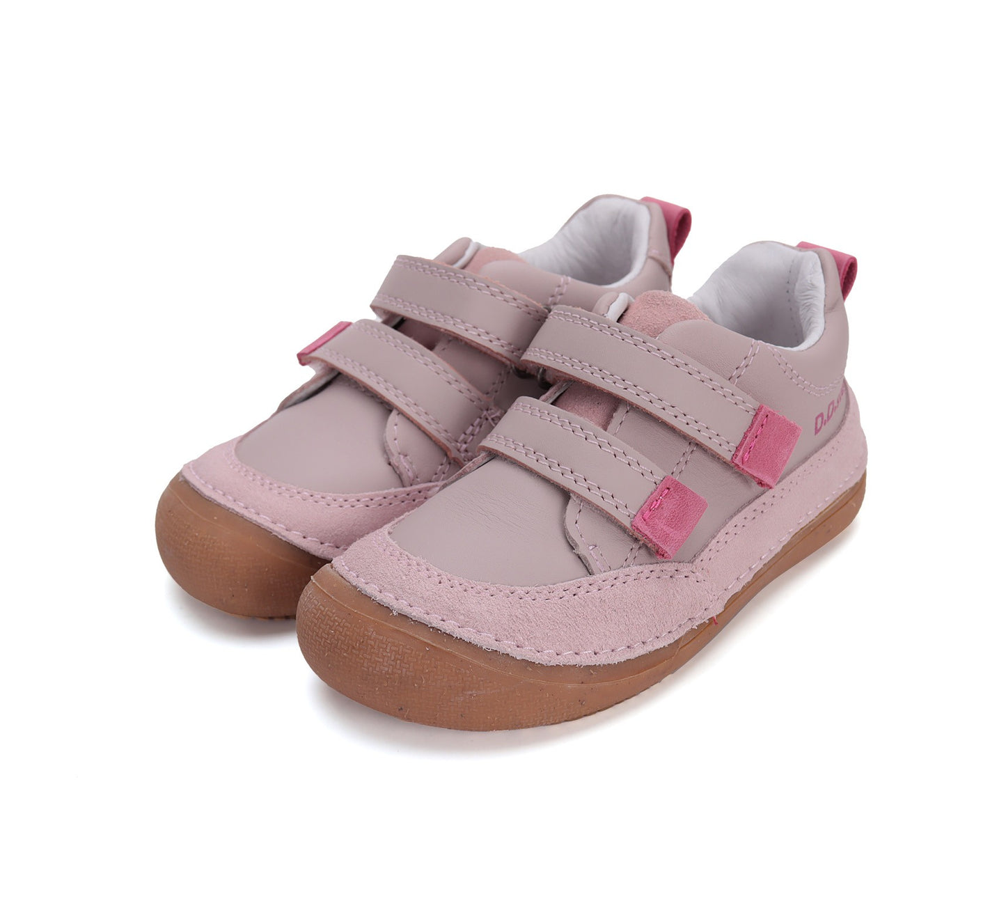 Barefoot D.D.Step batai rožinė mergaitėms rudeniui ir pavasariui – natūralaus judesio laisvė