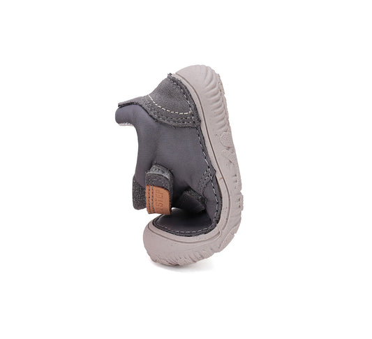 Barefoot D.D.Step batai pilka berniukams rudeniui ir pavasariui – natūralaus judesio laisvė