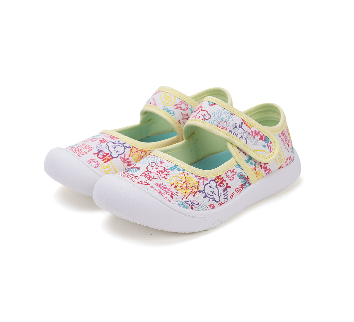 D.D.Step batai balta mergaitėms – su vilnos pamušalu, itin lengvi