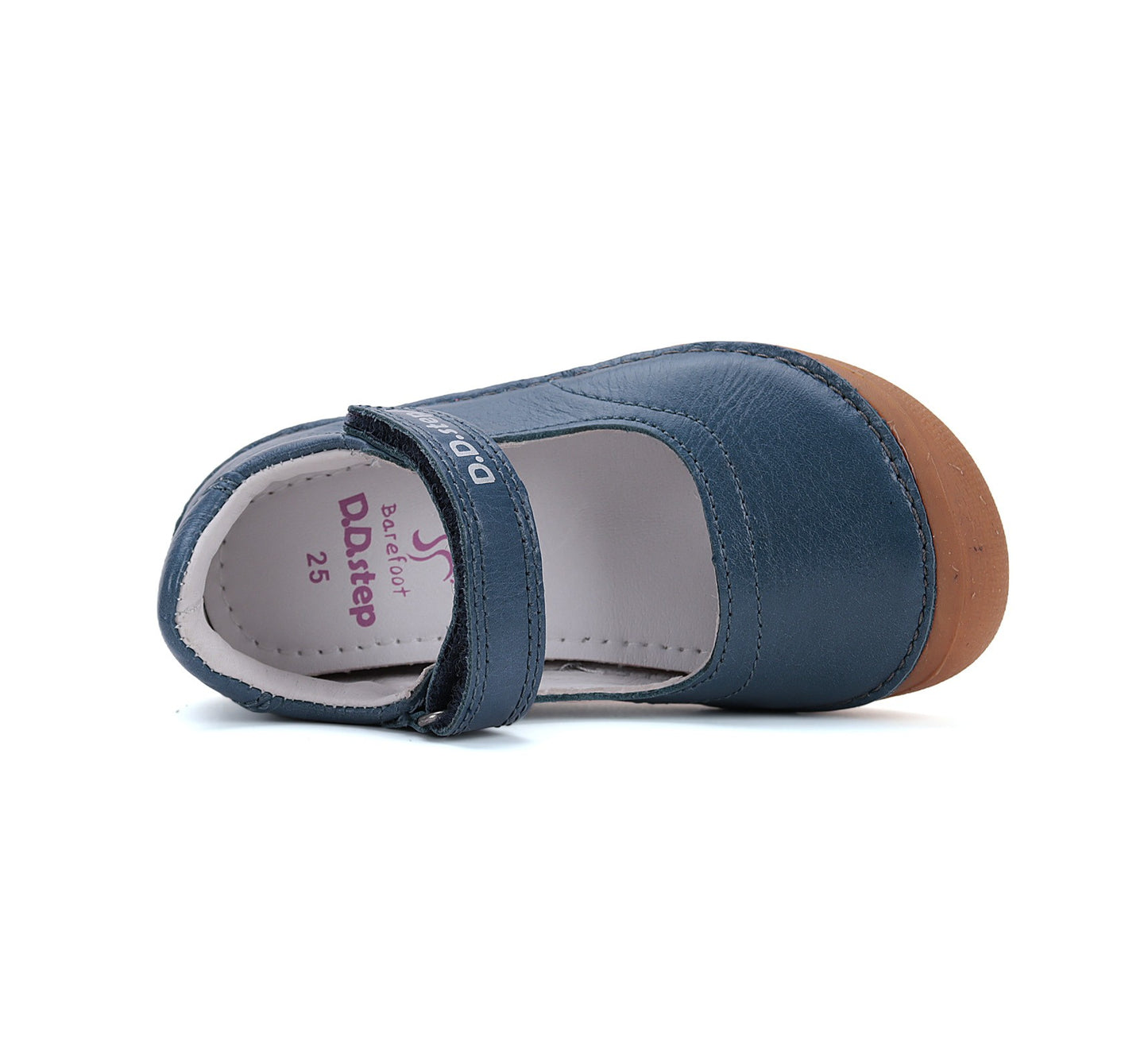 Barefoot D.D.Step batai mėlyna mergaitėms – natūralaus judesio laisvė