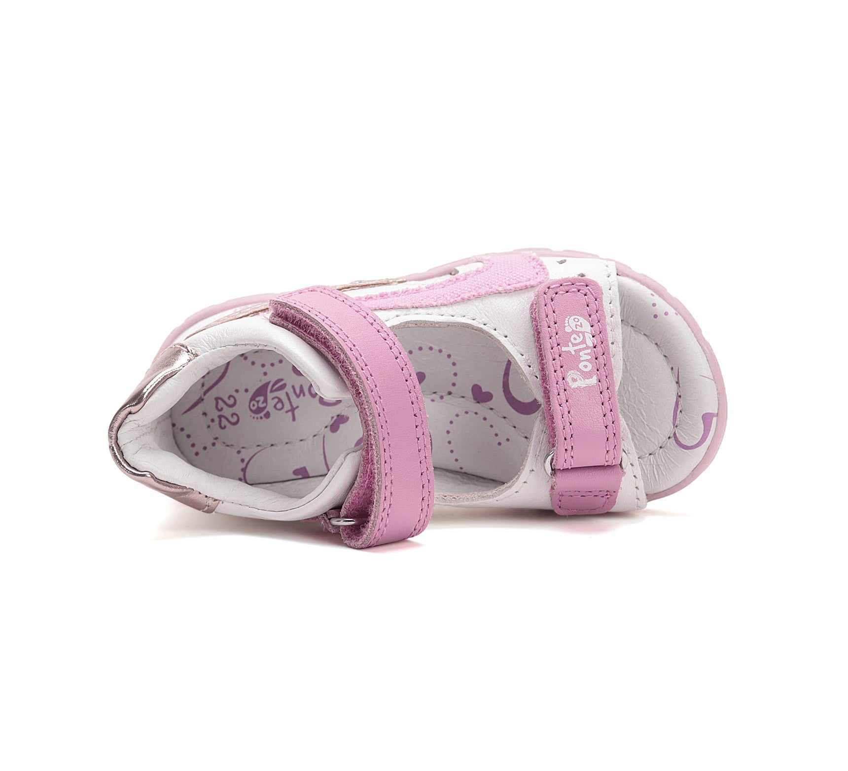 Ponte20 batai mergaitėms – su lipdukais, itin lengvi