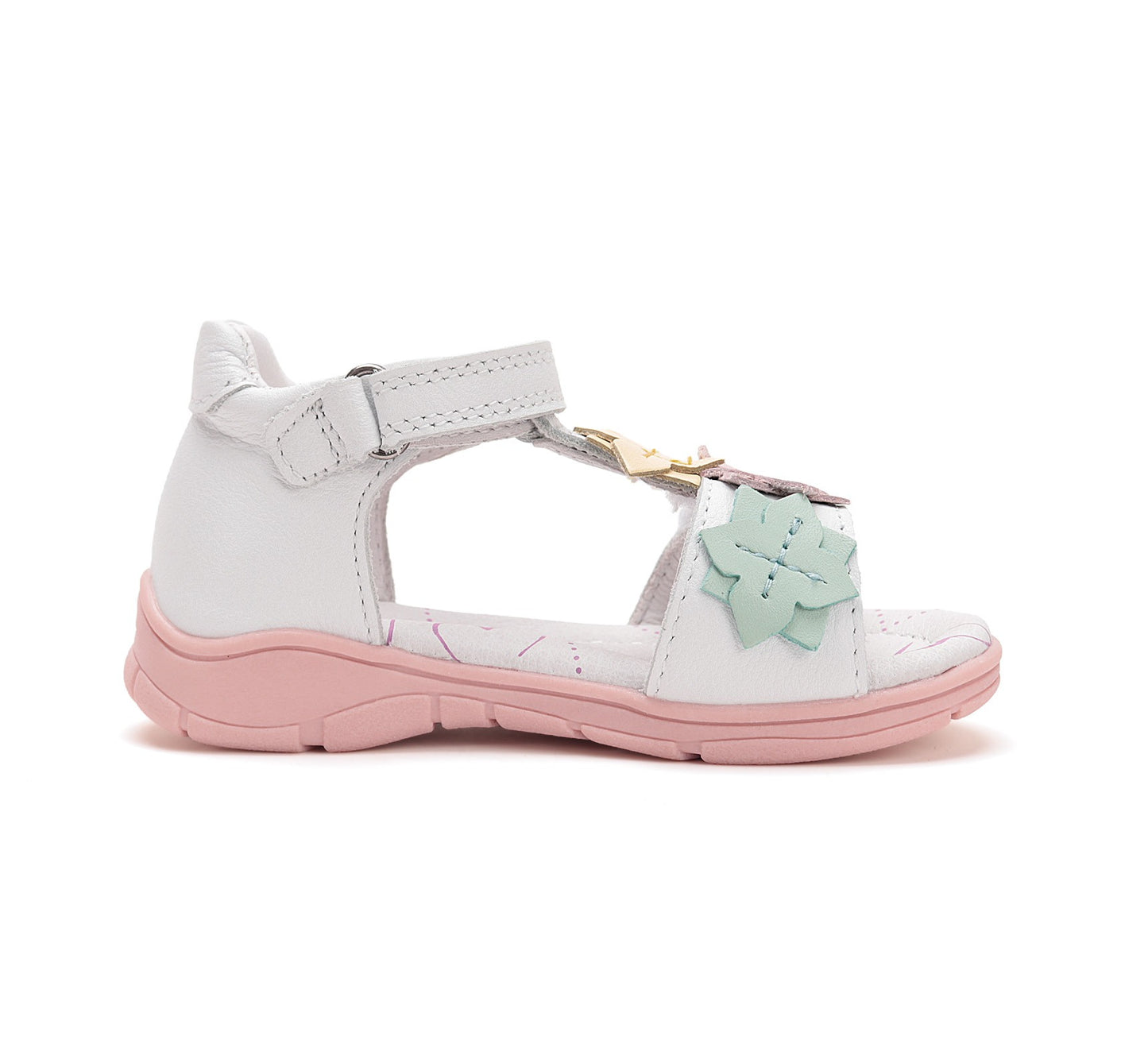 White sandals 28-33 DA05-5-1891L