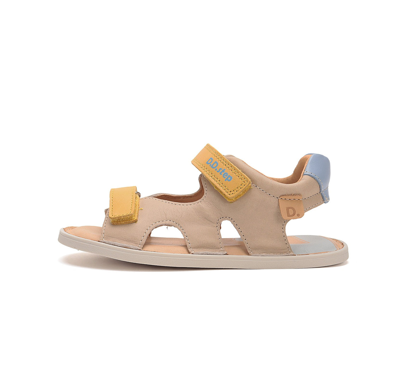 Cream barefoot sandals 26-31 d. G076-51995AM