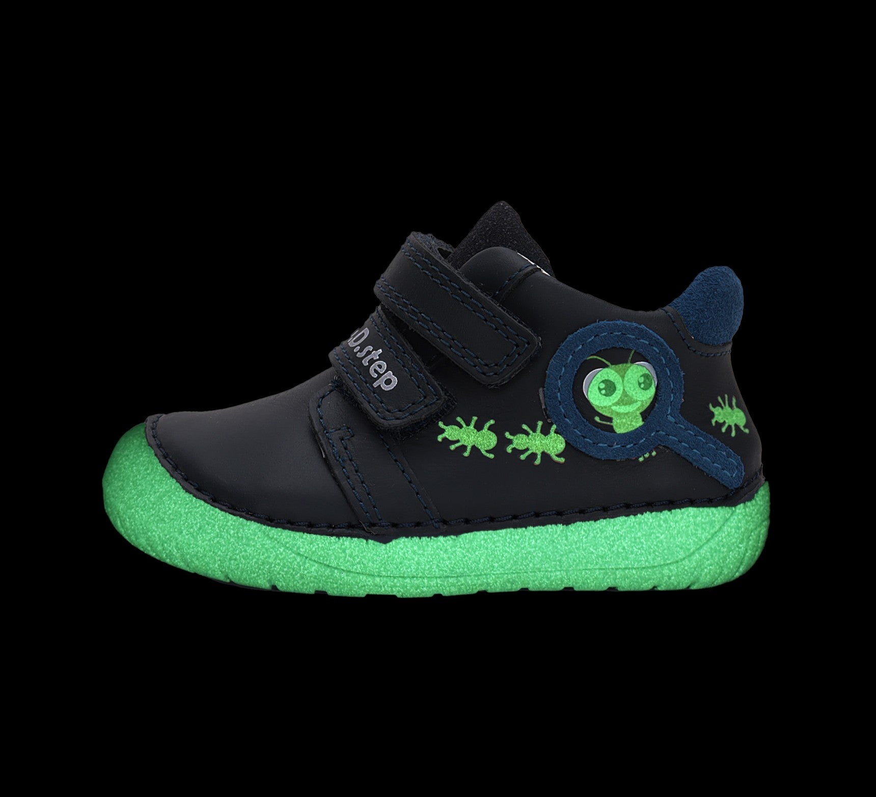 Barefoot D.D.Step batai mėlyna berniukams rudeniui ir pavasariui – natūralaus judesio laisvė