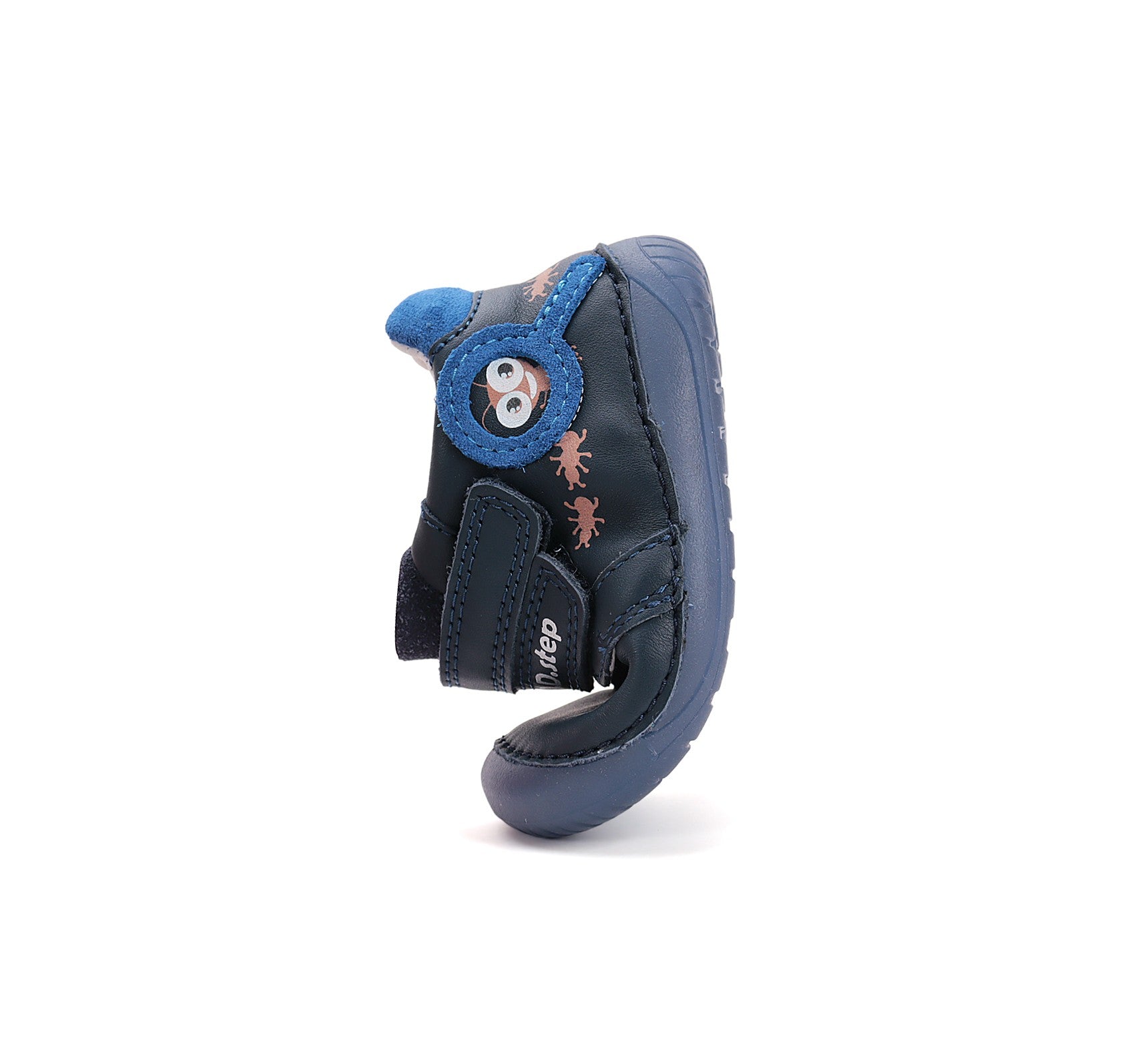 Barefoot D.D.Step batai mėlyna berniukams rudeniui ir pavasariui – natūralaus judesio laisvė