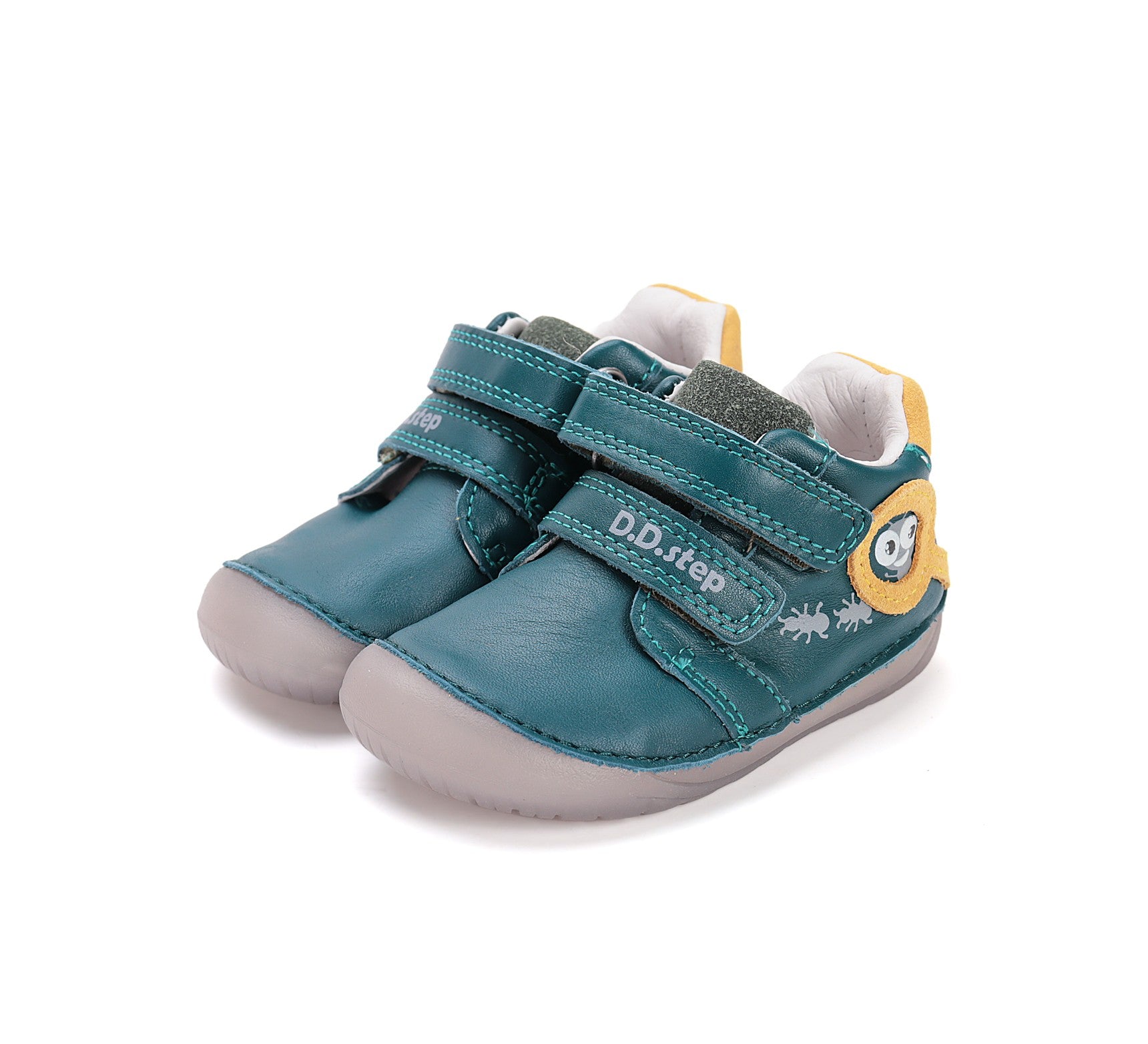Barefoot D.D.Step batai mėlyna berniukams rudeniui ir pavasariui – natūralaus judesio laisvė