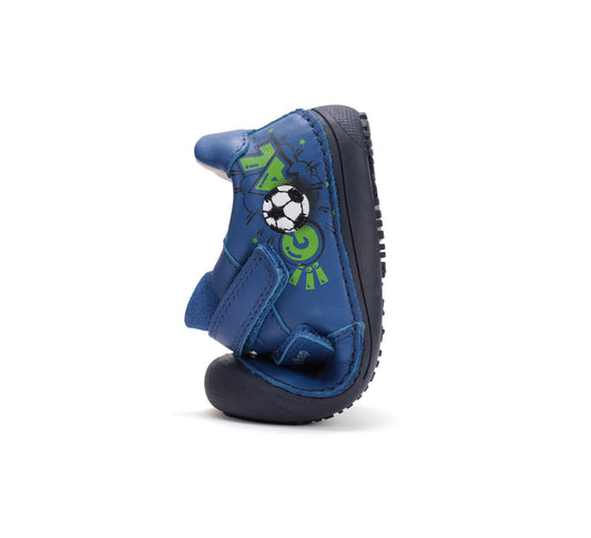 Barefoot D.D.Step batai mėlyna berniukams rudeniui ir pavasariui – natūralaus judesio laisvė