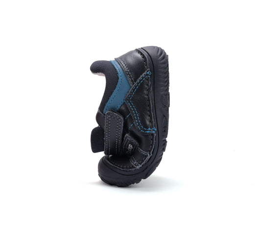 Barefoot D.D.Step batai mėlyna berniukams rudeniui ir pavasariui – natūralaus judesio laisvė