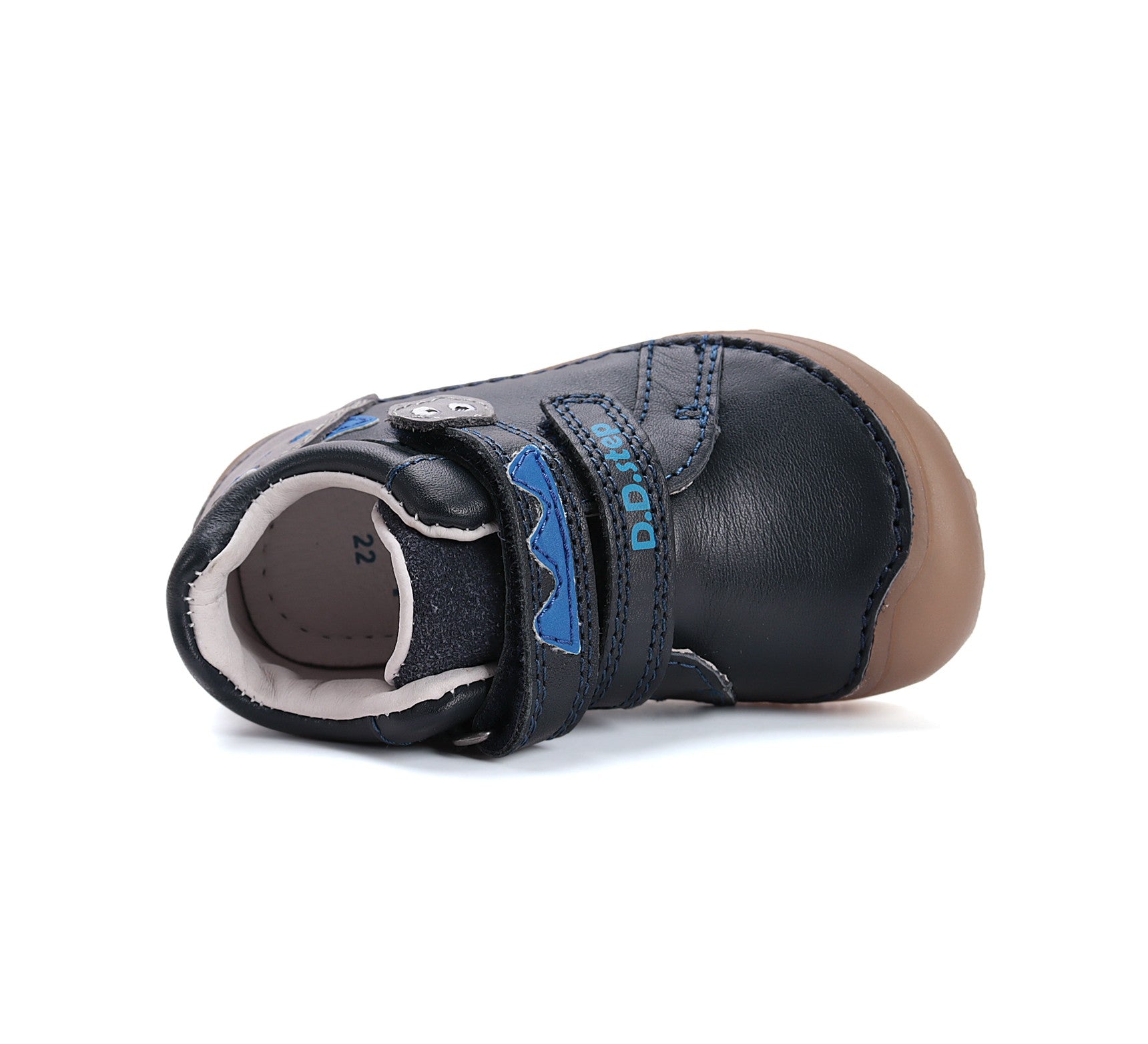 Barefoot D.D.Step batai juoda berniukams rudeniui ir pavasariui – natūralaus judesio laisvė