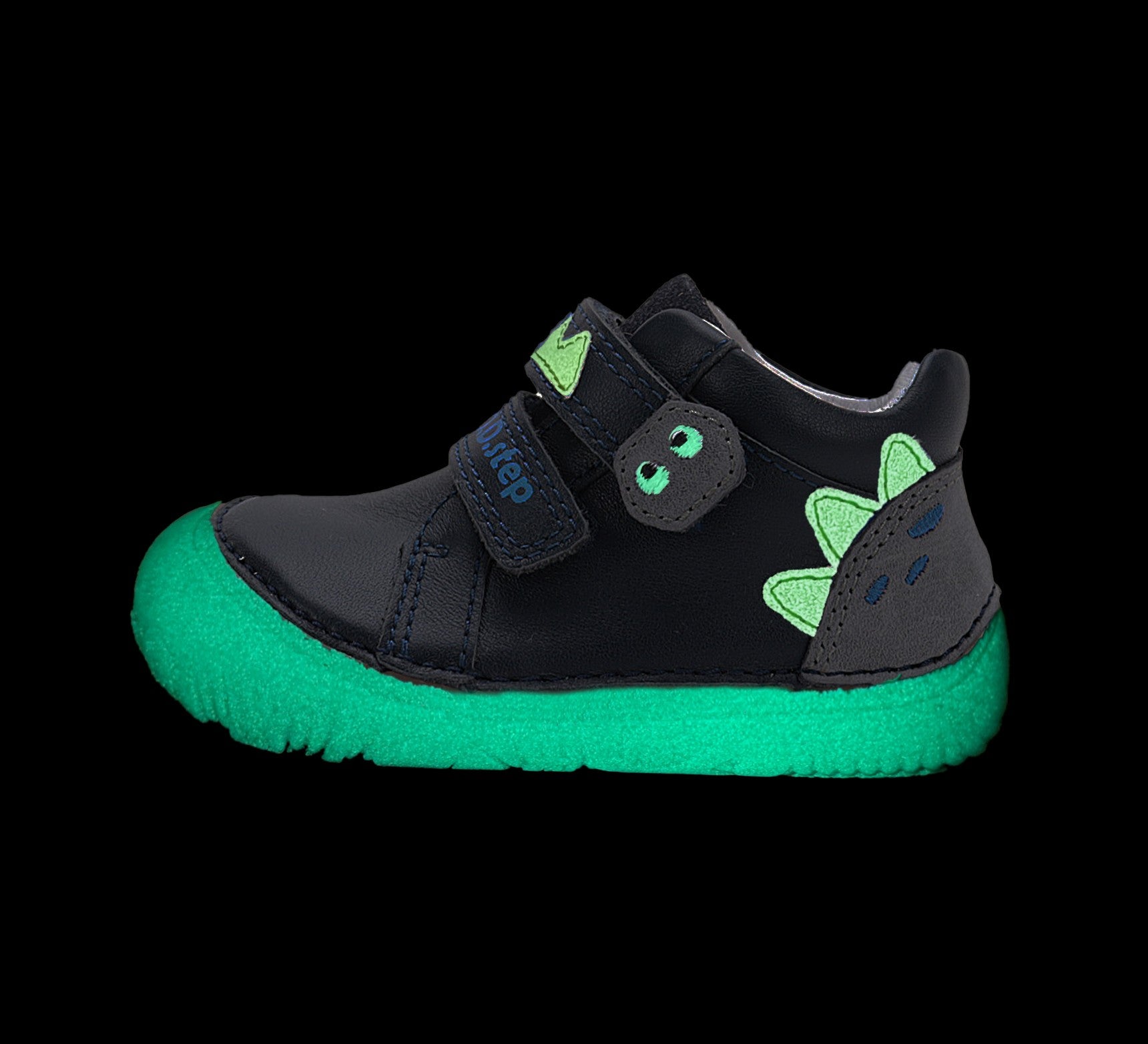 Barefoot D.D.Step batai juoda berniukams rudeniui ir pavasariui – natūralaus judesio laisvė