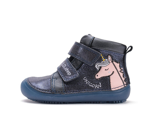 Barefoot D.D.Step batai mergaitėms rudeniui ir pavasariui – natūralaus judesio laisvė