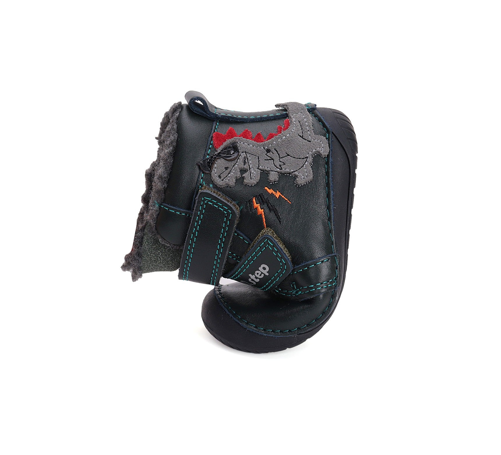 Barefoot D.D.Step batai berniukams – su vilnos pamušalu, natūralaus judesio laisvė