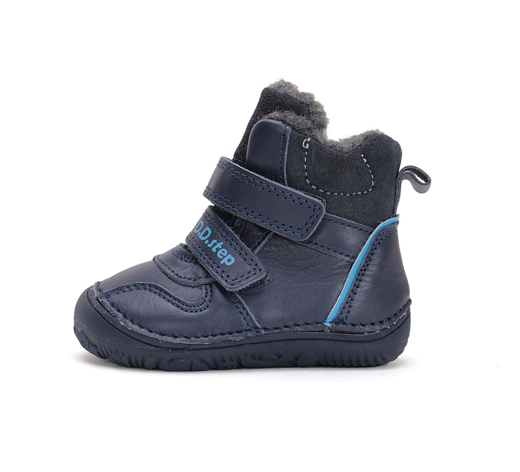 Barefoot D.D.Step batai berniukams – su vilnos pamušalu, natūralaus judesio laisvė