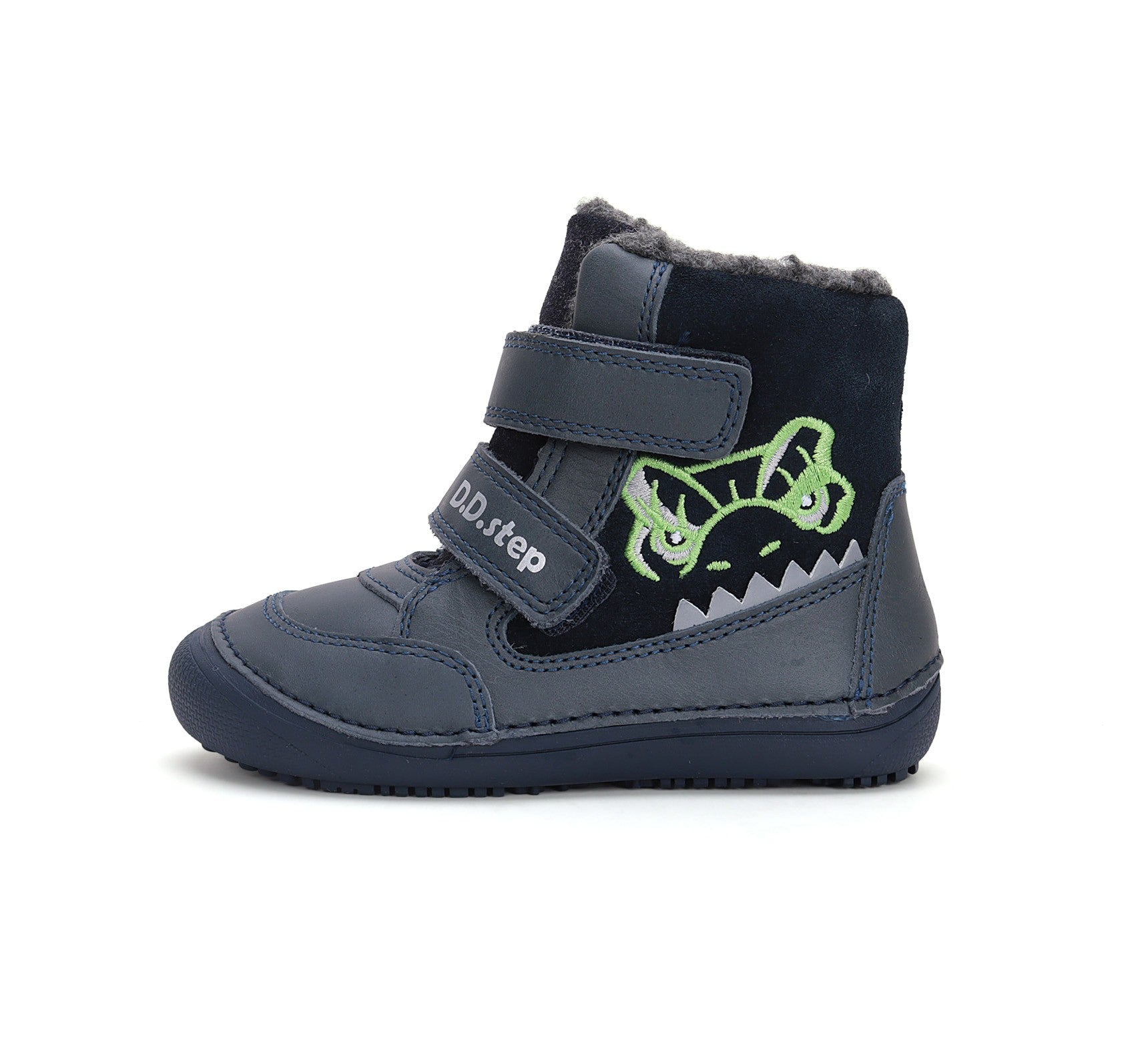 Barefoot D.D.Step batai berniukams – su vilnos pamušalu, natūralaus judesio laisvė