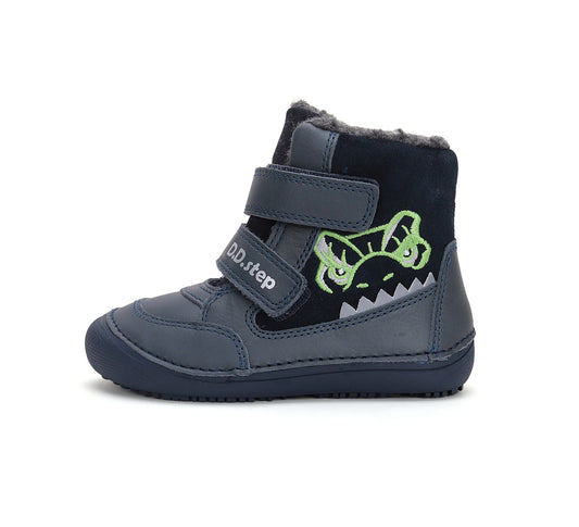 Barefoot D.D.Step batai berniukams – su vilnos pamušalu, natūralaus judesio laisvė