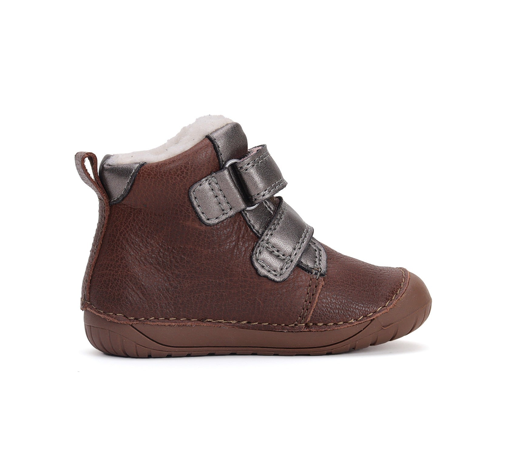 Barefoot D.D.Step batai mergaitėms – su dirbtiniu kailio pamušalu, natūralaus judesio laisvė