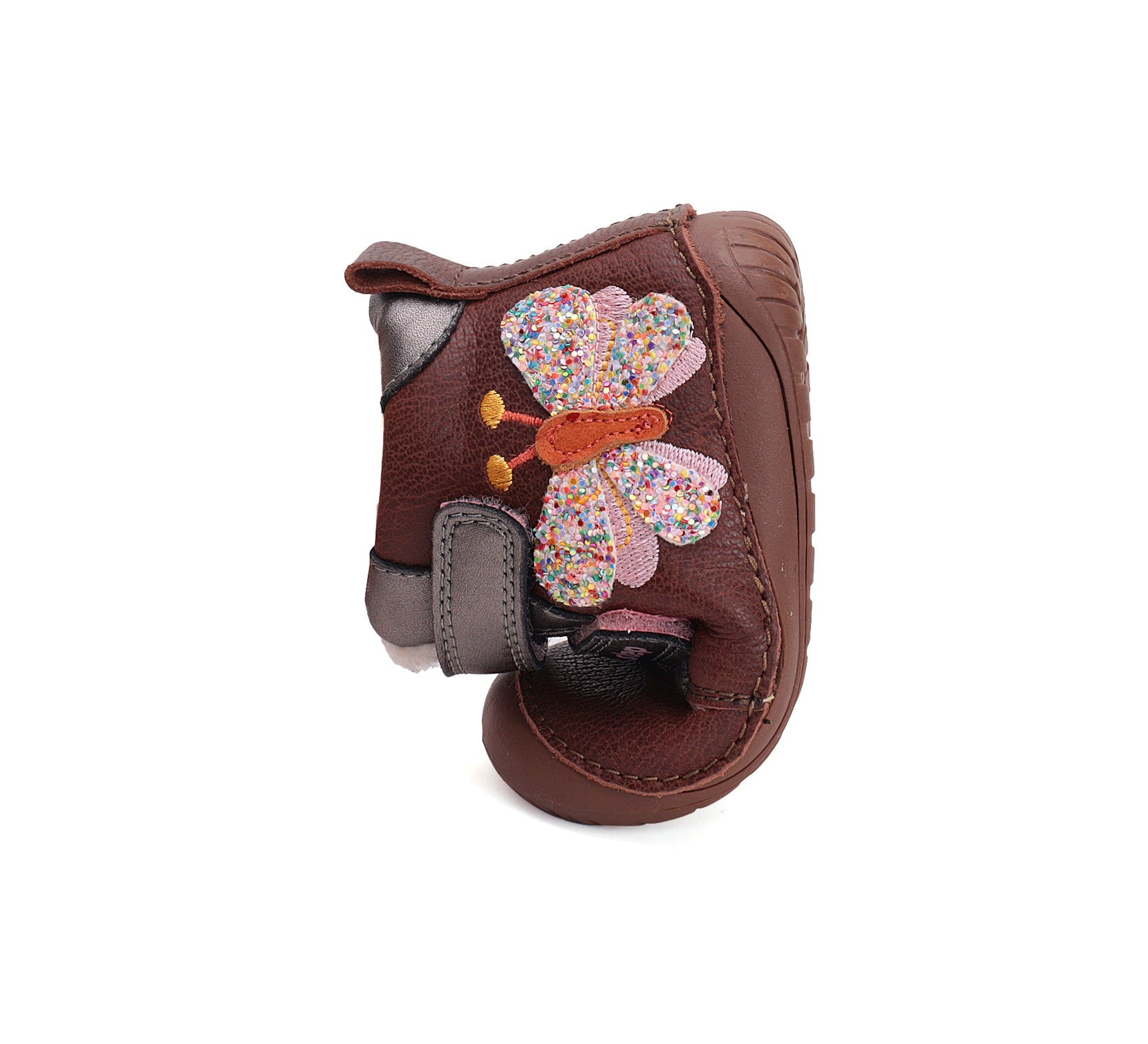 Barefoot D.D.Step batai mergaitėms – su dirbtiniu kailio pamušalu, natūralaus judesio laisvė