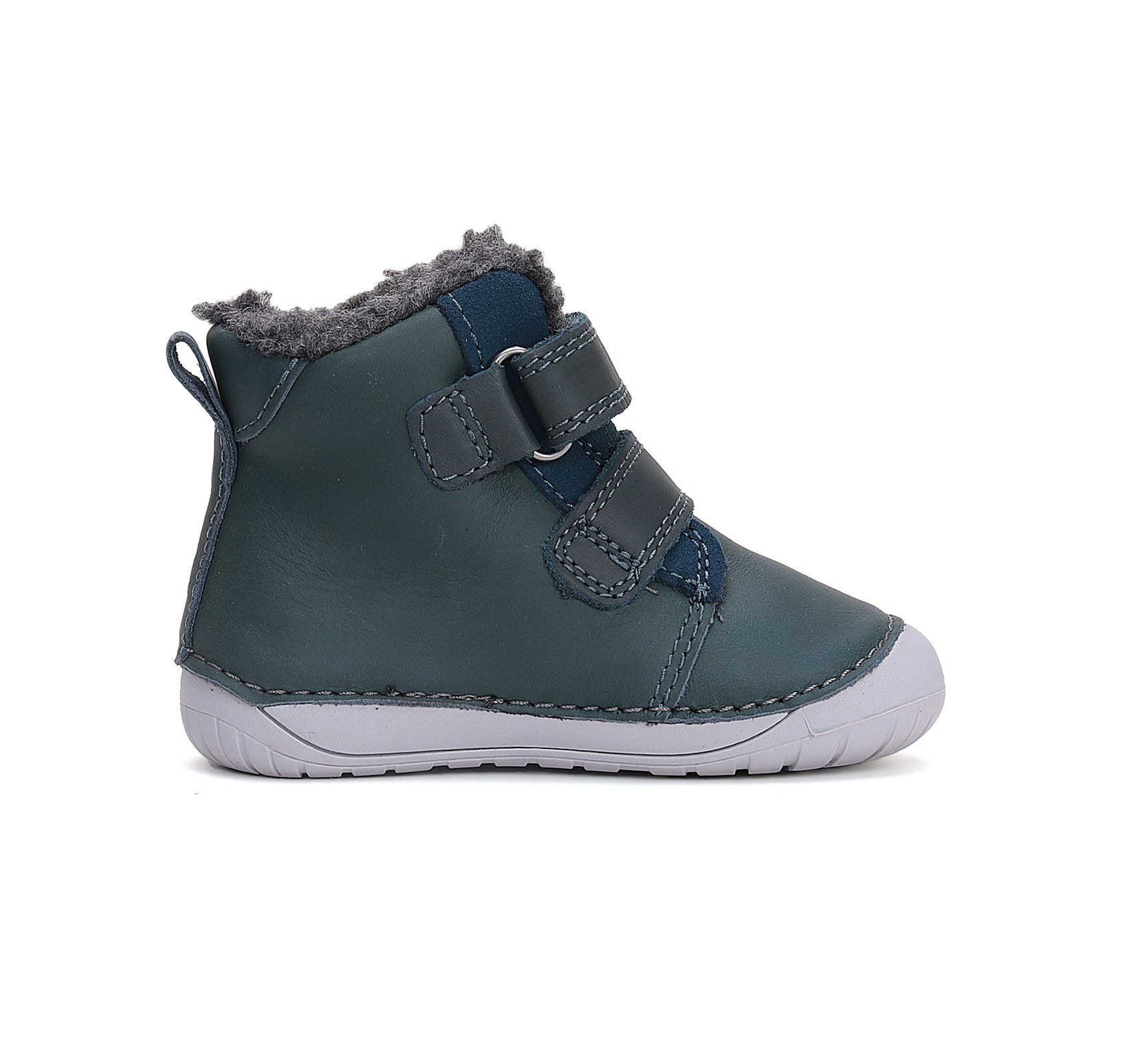 Barefoot D.D.Step batai berniukams – su dirbtiniu kailio pamušalu, natūralaus judesio laisvė