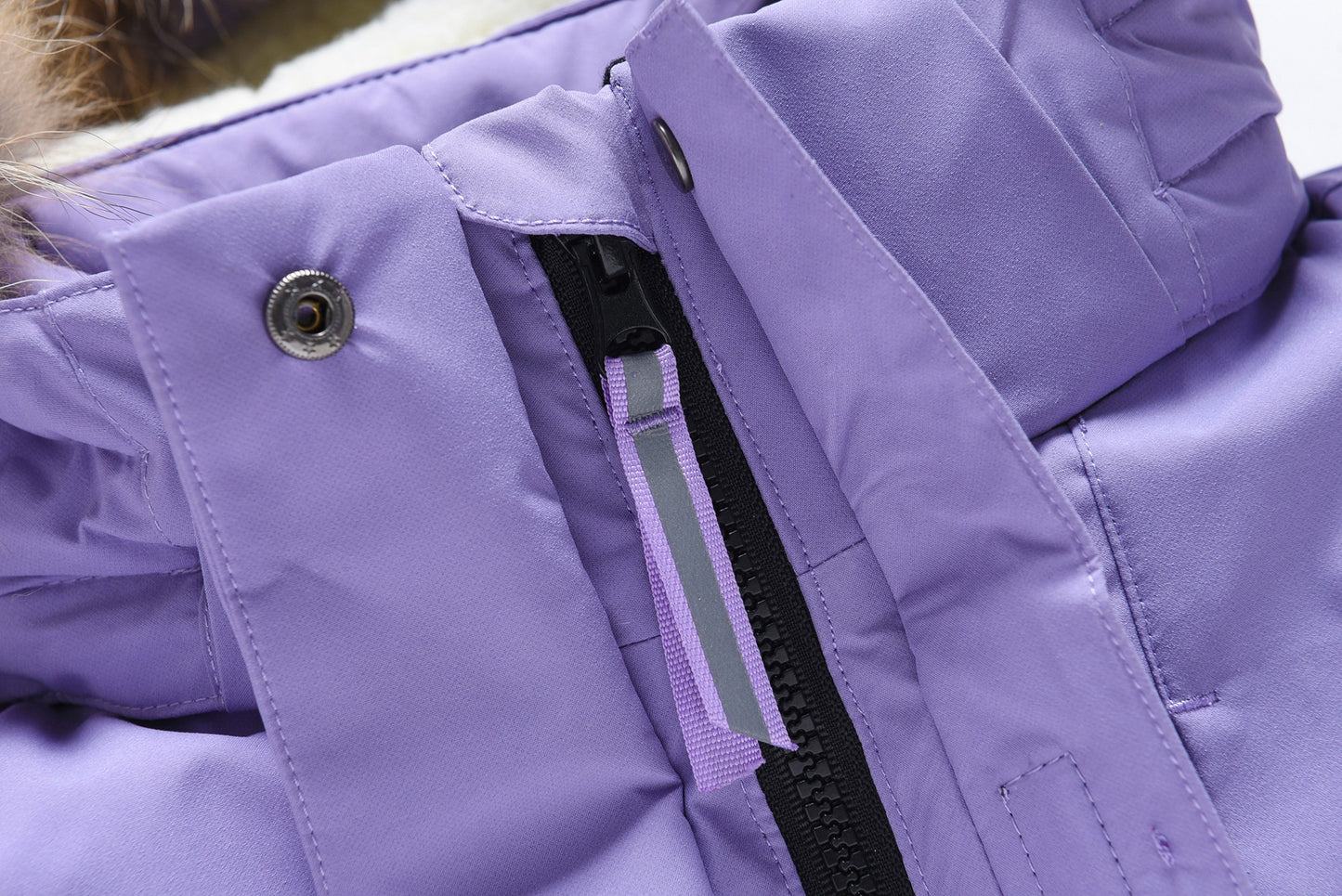 Valianly violetinė žieminė striukė/paltas mergaitei 9532_116-134