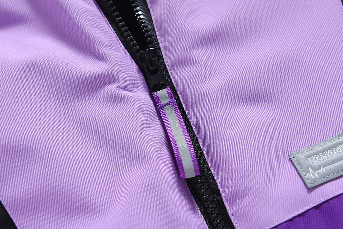 Violetinis 2 dalių Valianly žieminis kombinezonas 9516_purple