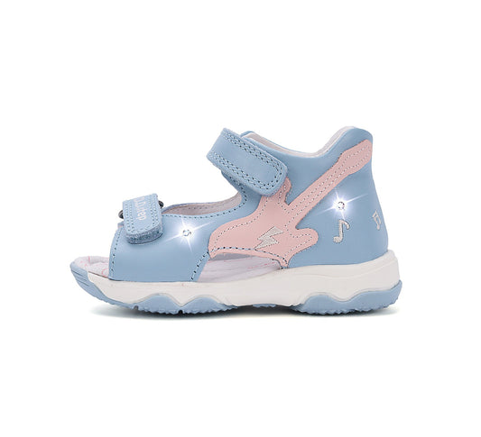 D.D.Step LED basutės mergaitėms mėlynos G064-61965M