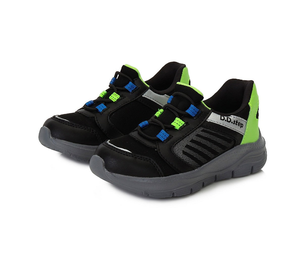 D.D.Step sportiniai bateliai berniukams juodi F061-387M