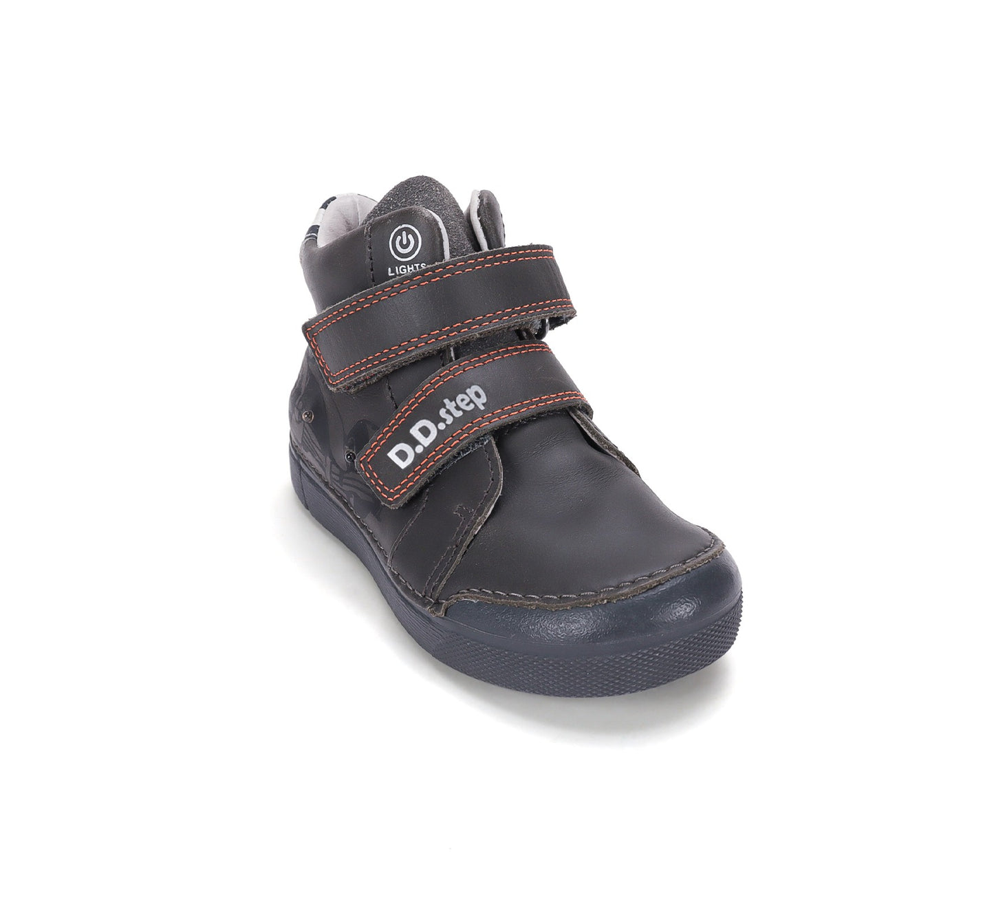 D.D.Step LED laisvalaikio batai berniukams pilki A068-62454M