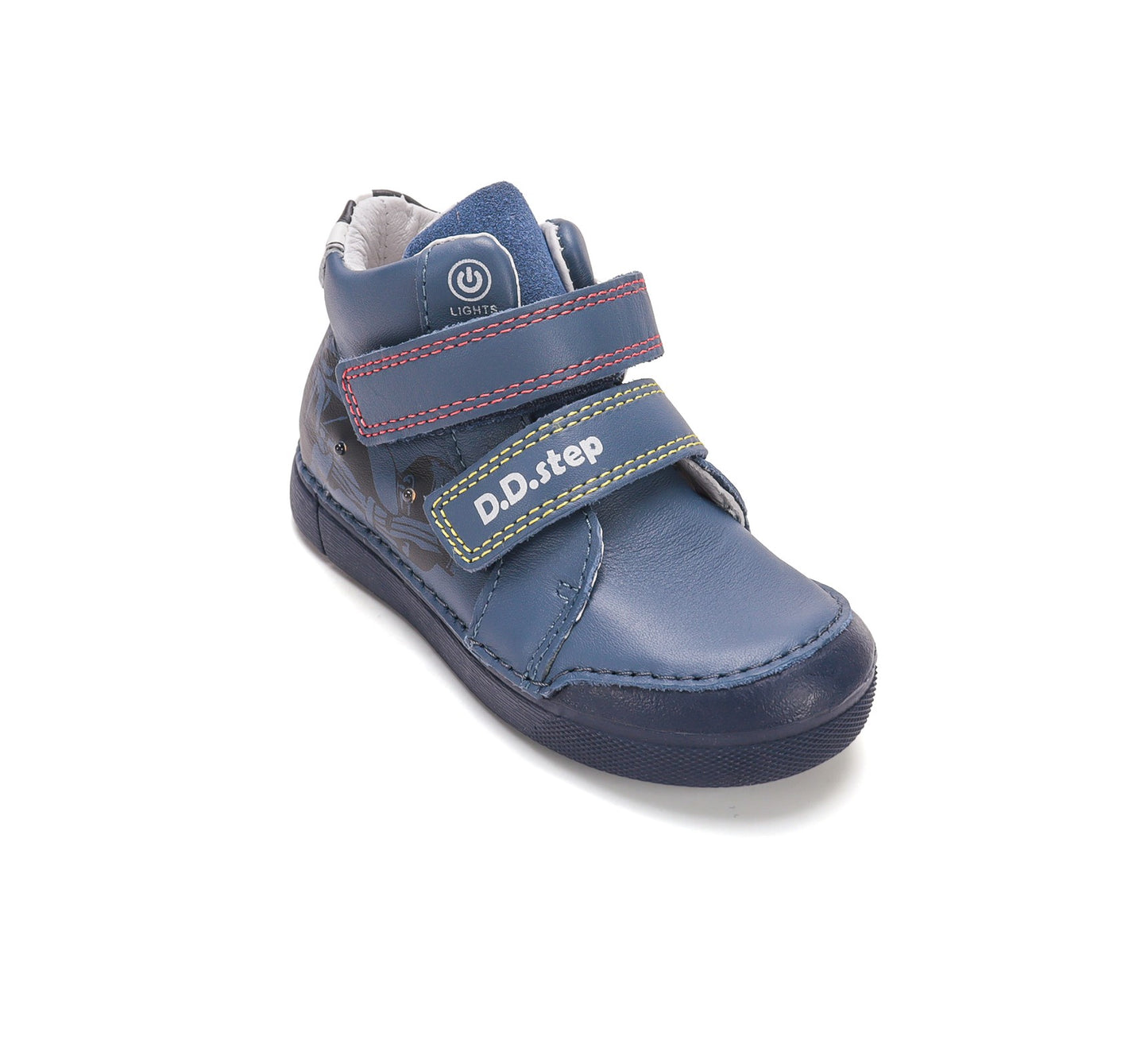 D.D.Step LED laisvalaikio batai berniukams mėlyni A068-62454AM