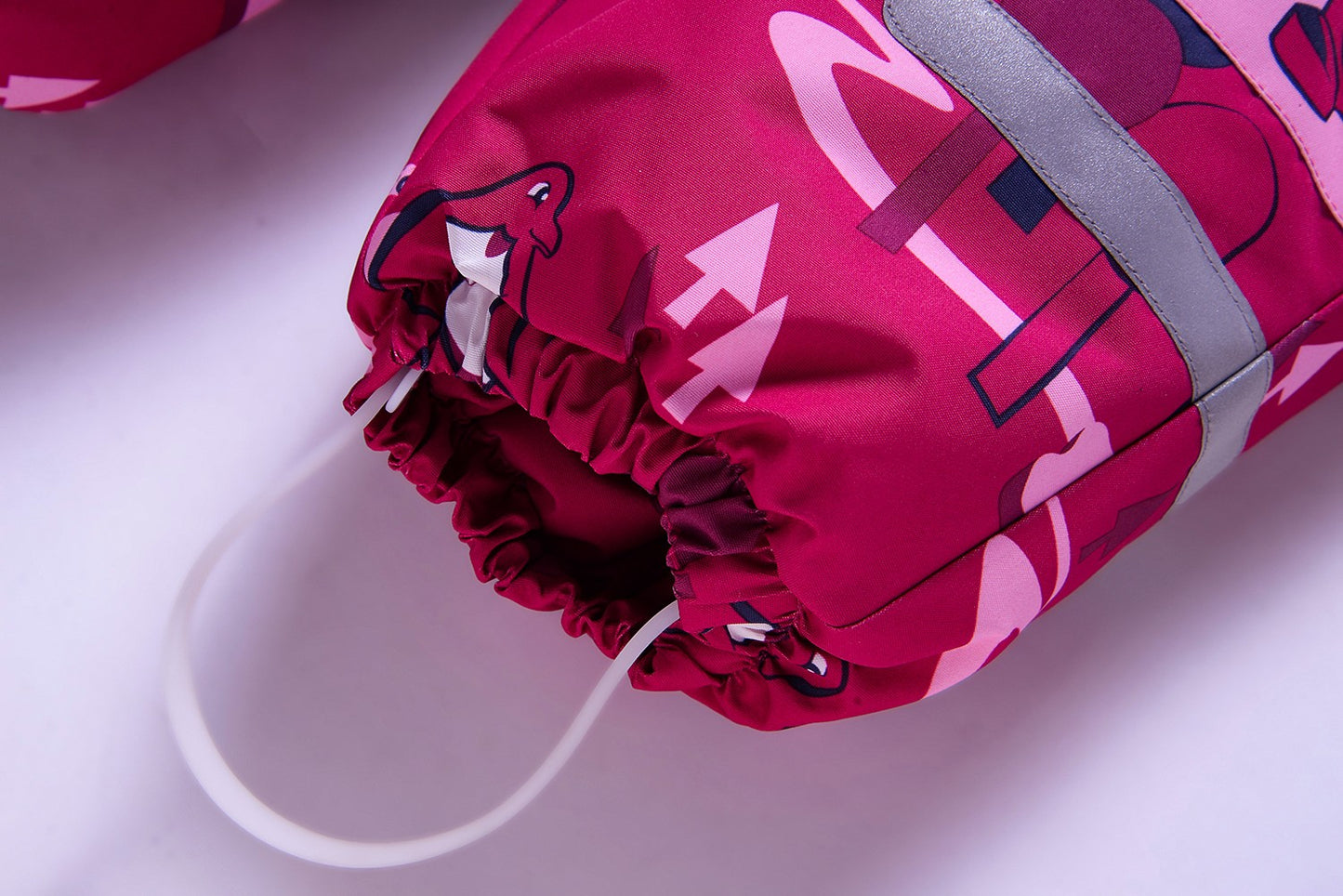 Solid pink winter VALIANLY jumpsuit 86-116