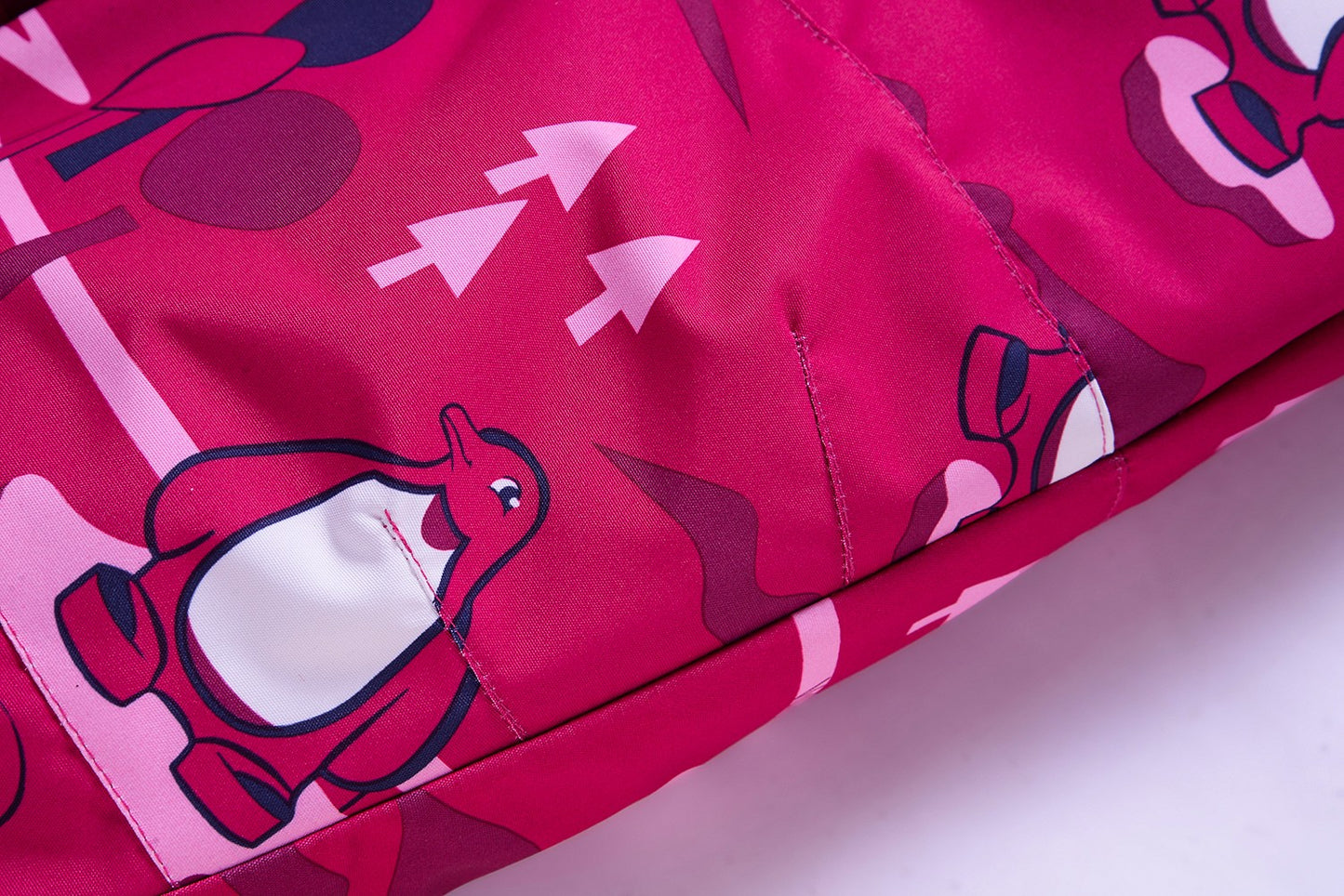 Solid pink winter VALIANLY jumpsuit 86-116