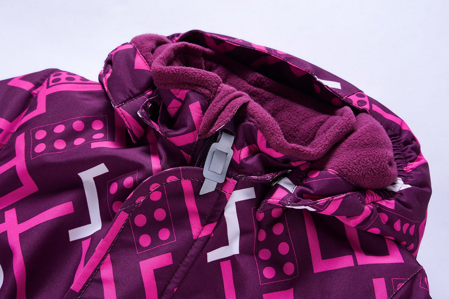 Solid purple winter jumpsuit VALIANLY 86-116