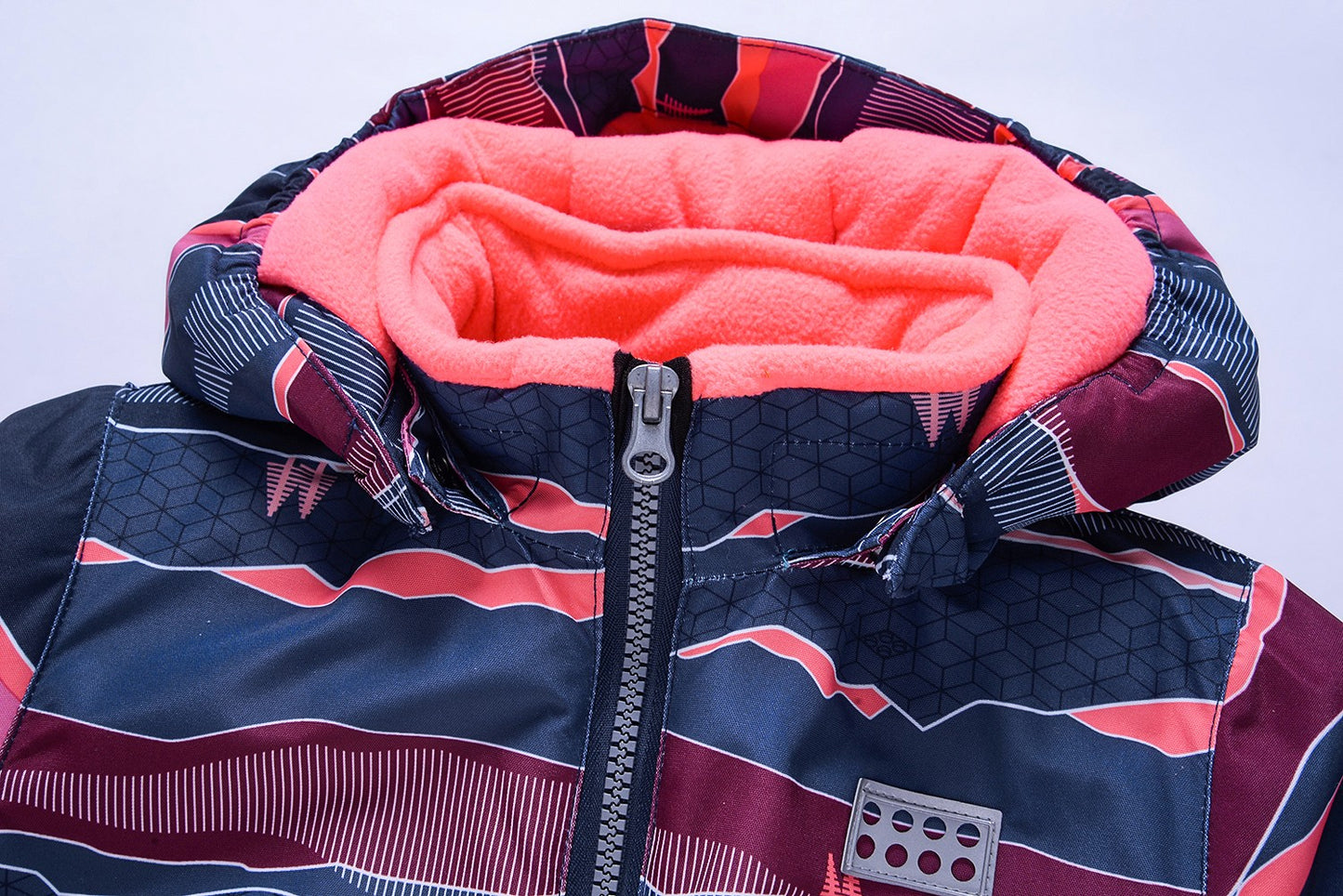 Solid blue winter VALIANLY jumpsuit 98-128