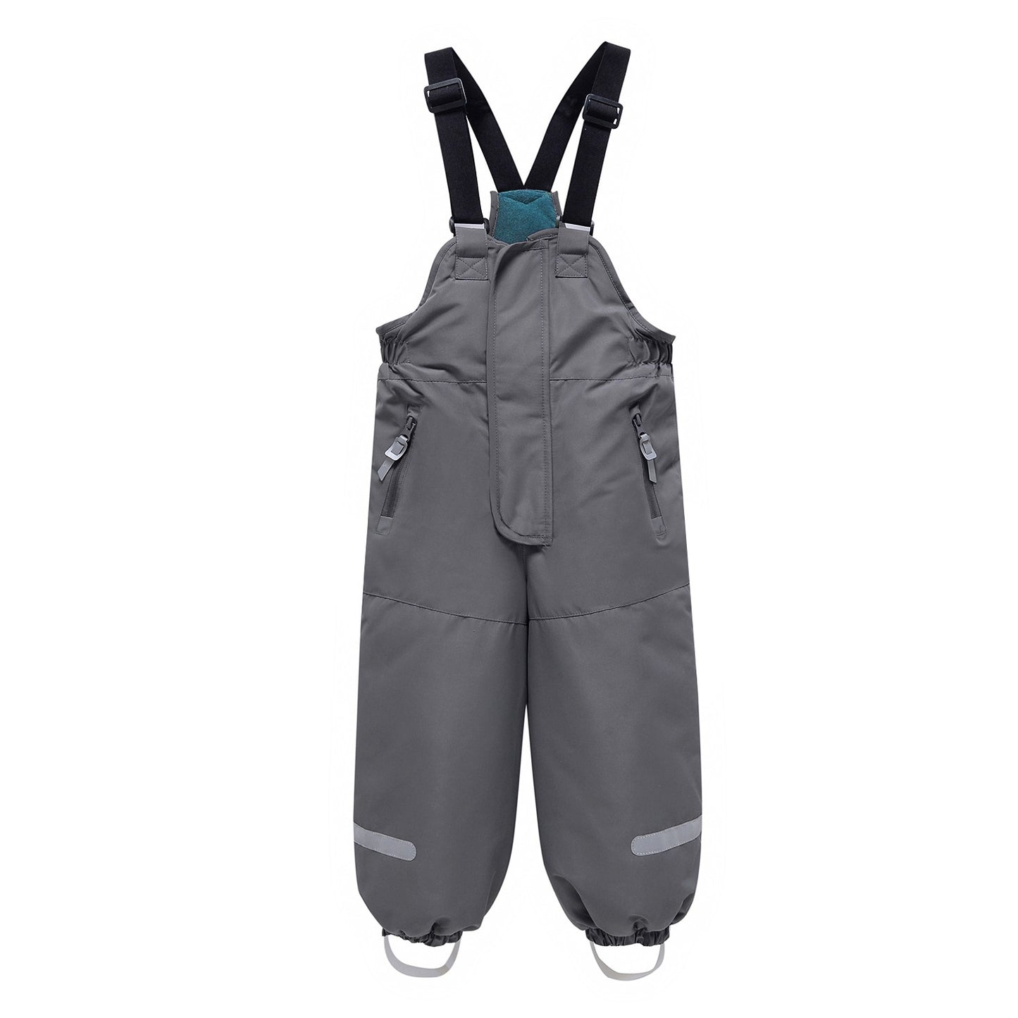 Green 2-piece winter VALIANLY overalls for girls 86-116