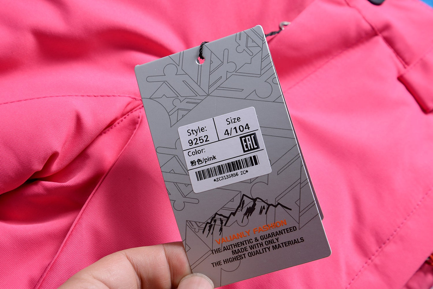 Pink Valianly kombinezons 98-128 cm. 9252_rozā