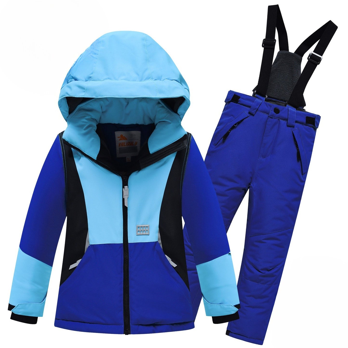 Blue 2-piece Valianly winter overall 110-140