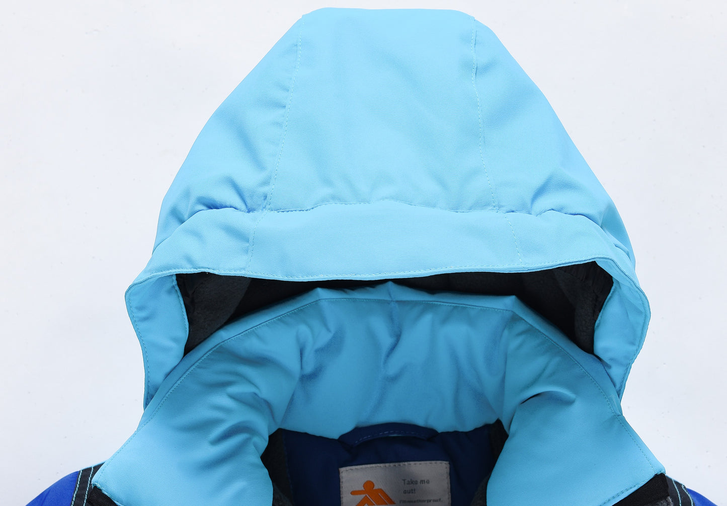 Blue 2-piece Valianly winter overall 110-140